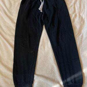 Women’s Stylish Black Joggers with Drawstring